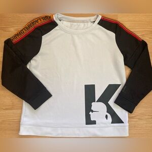 Karl Lagerfeld Long Sleeve Top S Small
